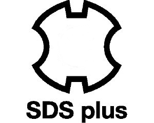 Flatmejsel 20 mm Fste SDS-Plus