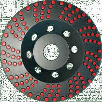 Slipskål F16 PKD Premium 125x22,2mm