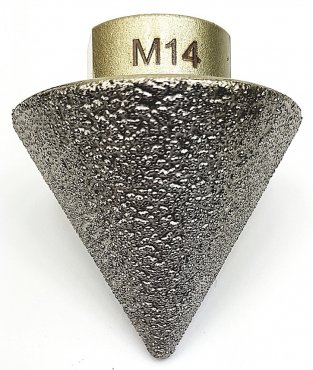 Konisk Diamantfräs 2-38mm M14