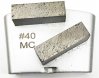 Slipsegment Grit 40 Steg 2 Medium Betong