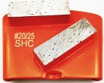  Slipsegment Grit 20-25 Steg1 XX Extremt hård betong 